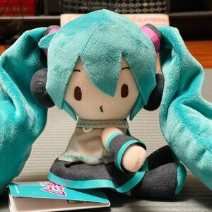 NWT SEGA Speciality DJ Cyber Hastune Miku Fluffy 8.5” Plushie by March 8th